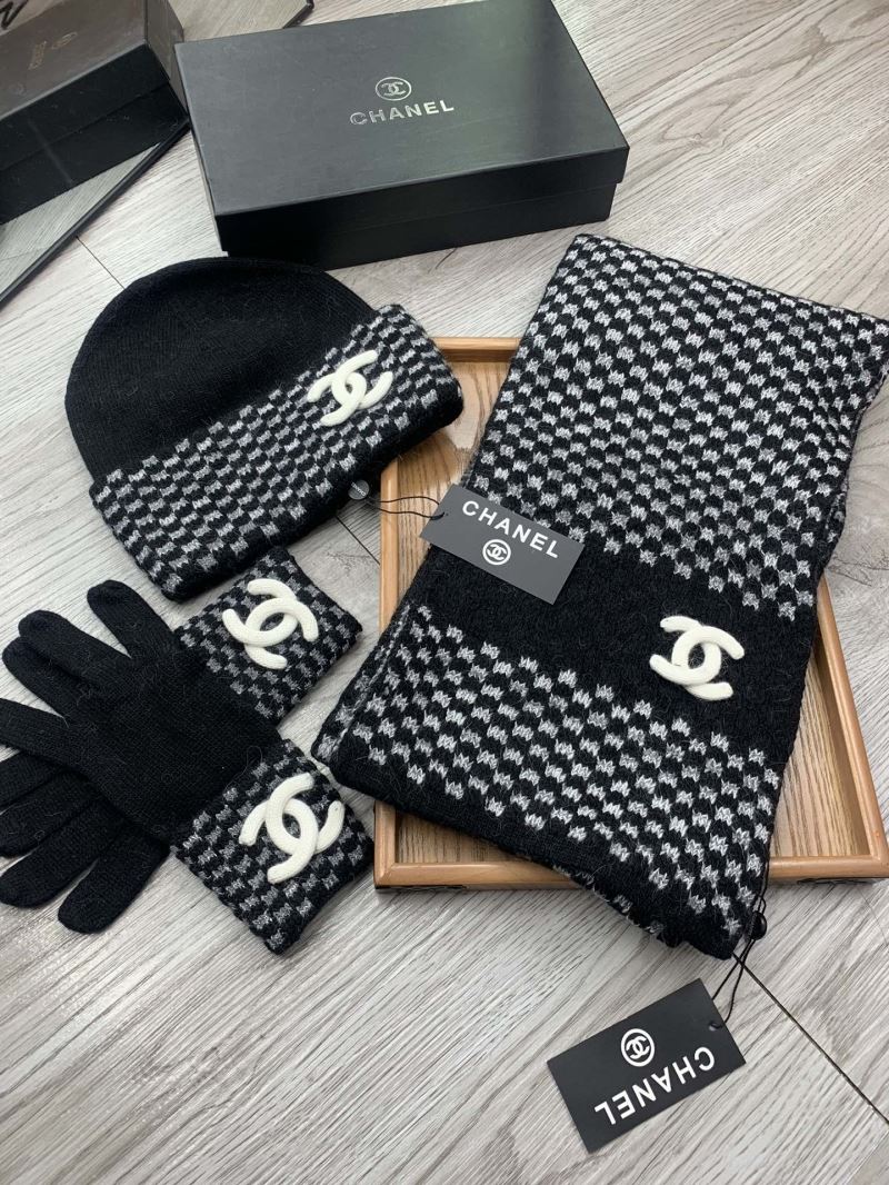 Chanel Caps Scarfs